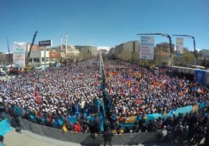 Davutoğlu Erzurum Coşkusu'nu vurguladı
