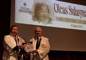 'Olcas Süleymanov Türk Dünyası'nın gururu'