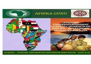 Atatürk Üniversitesi'nden ‘Afrika Günü'