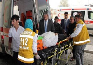 Erzurum'da zırhlı araç şarampole yuvarlandı: 3 yaralı