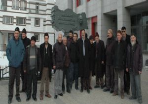 Mağdurlar Erzurum Adliyesi'nde