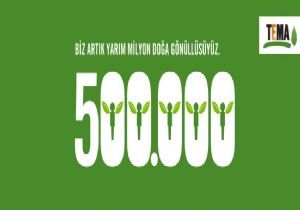 500 bininci gönüllü Erzurum'dan