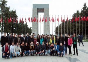 Çanakkale'de milli coşkuyu paylaştılar