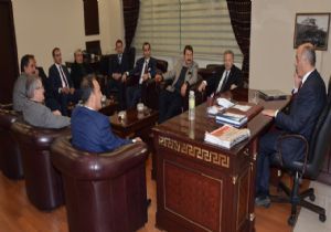 ETSO Vali Kahraman'ı ağırladı