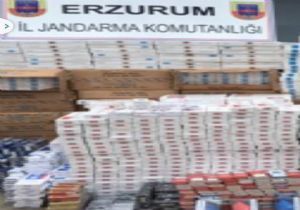 30 bin paket kaçak sigara ele geçirildi