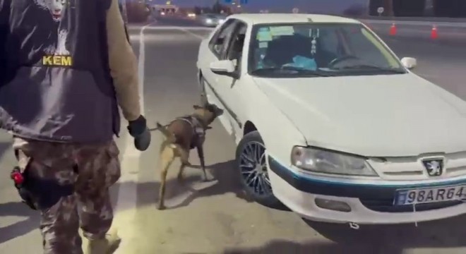 8 kilo 550 gram metamfetamin ele geçirildi