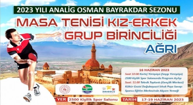 ANALİG Grup Müsabakaları Ağrı'da yapılacak