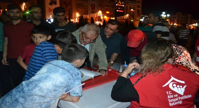 ASP'dan Milli Birlik Günü standı