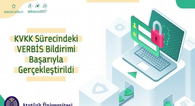 ATAUNİ'de KVKK hassasiyeti