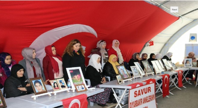 Ailelerin evlat nöbeti 176'ncı gününde