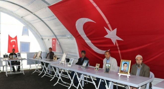 Ailelerin evlat nöbeti 210'uncu gününde