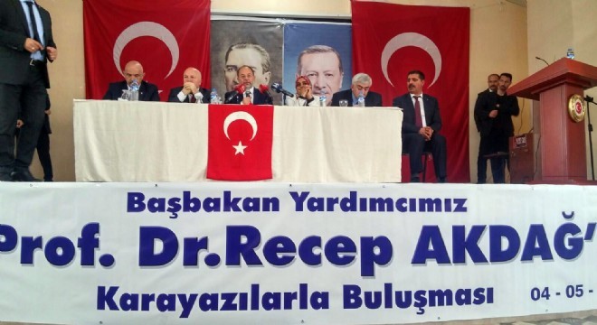 Akdağ: ‘O 'kara kura' günler sona erdi'