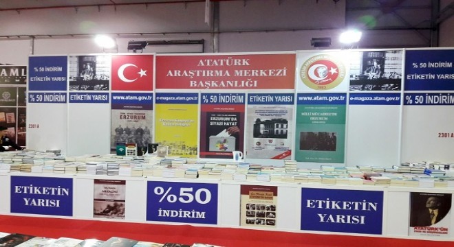 Atatürk KDTYK Yayınları Erzurum Kitap Fuarı'nda