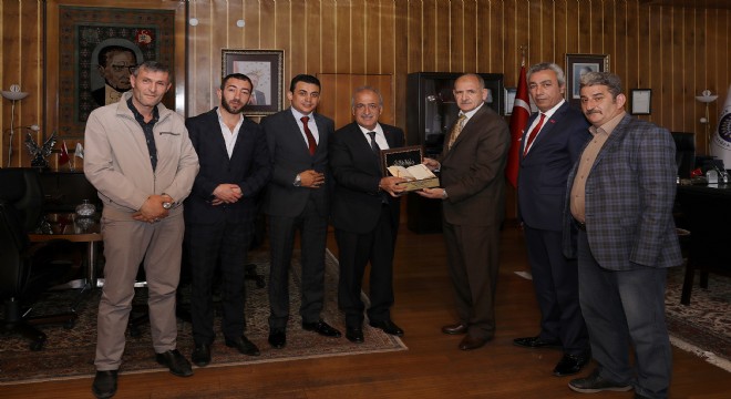 Atatürk Üniversitesi'ne teşekkür ziyareti
