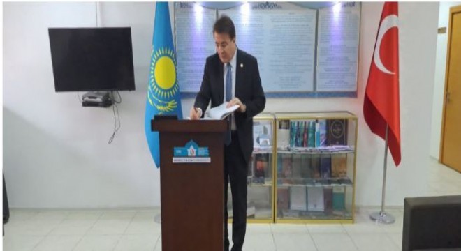 Aydemir Almatı'da EİK 2025 Erzurum'a dikkat çekti