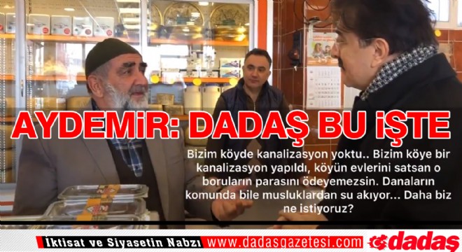Aydemir: ‘Cumhur ittifakı, ahde vefa ittifakıdır'
