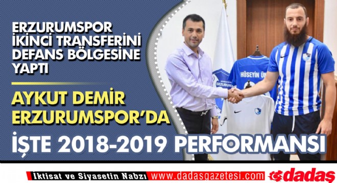Aykut Demir Erzurumspor'da