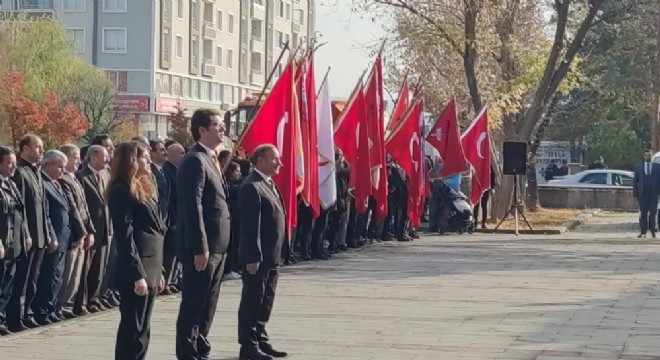 Aşkale'de 10 Kasım Atatürk'ü Anma etkinliği