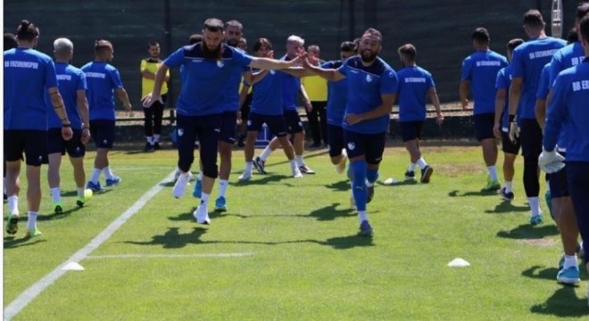 BB Erzurumspor kuvvet çalıştı