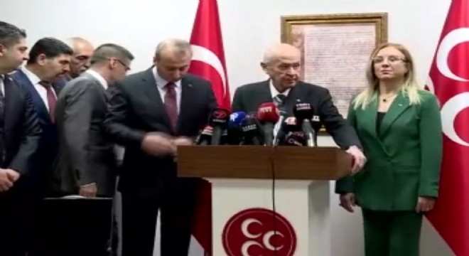 Bahçeli: ‘Recep Tayyip Erdoğan yalnız değildir'