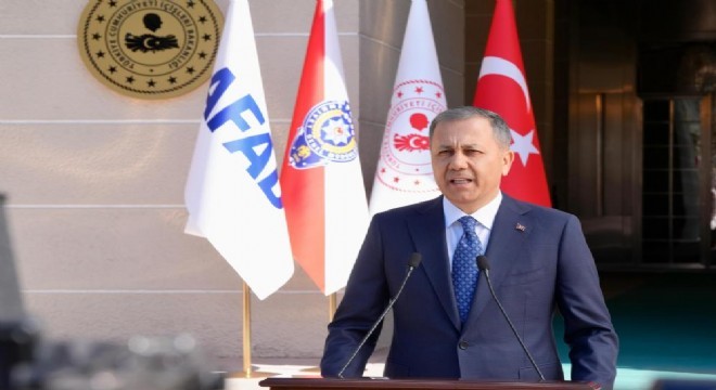 Bakan Yerlikaya duyurdu