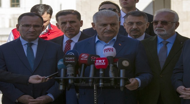 Başbakan Yıldırım'dan K. Irak açıklaması