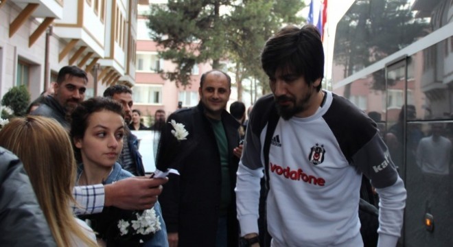 Beşiktaş kafilesi Erzurum'da