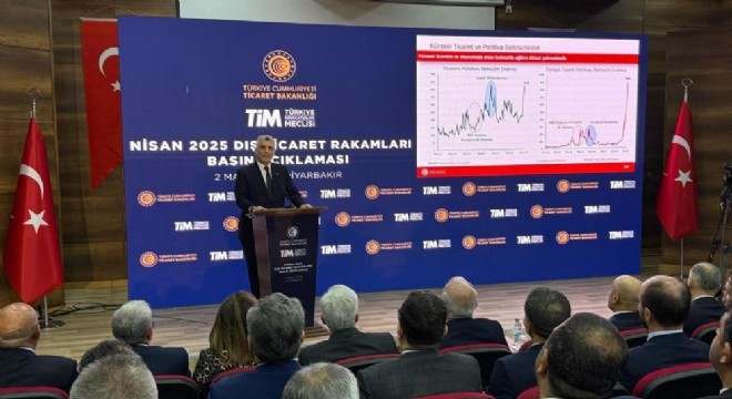 Bolat: Nisanda mal ihracatımız 20,9 milyar dolar
