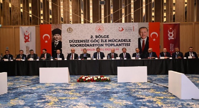 Bölge valileri Erzurum'da toplandı