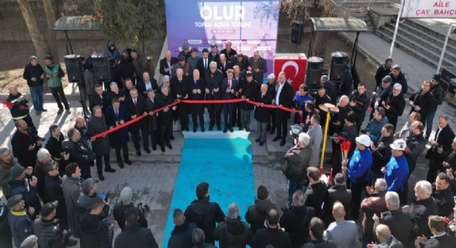 Büyükşehir Olur'daki yatırımlarını hizmete açtı