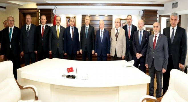 Büyükşehir Yerlikaya'yı ağırladı