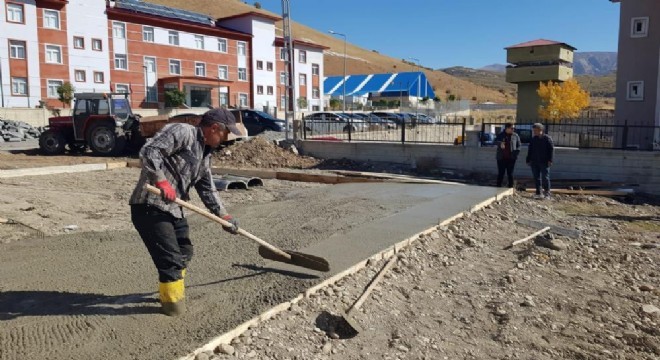 Büyükşehir'den Yedisu'ya rekreasyon alanı desteği