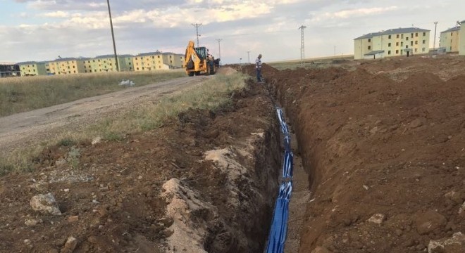 Büyükşehir'den İspir'e altyapı yatırımı