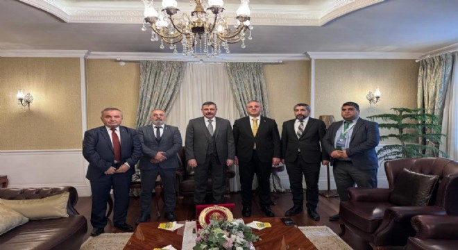 Canpolat'tan Vali Çiftçi'ye ziyaret