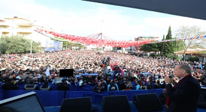 Cumhurbaşkanı Erdoğan'dan eser ve hizmet mesajı