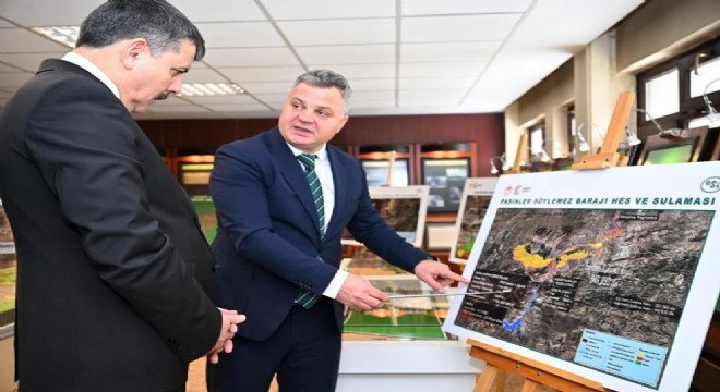DSİ'den Vali Çiftçi'ye barajlar brifingi