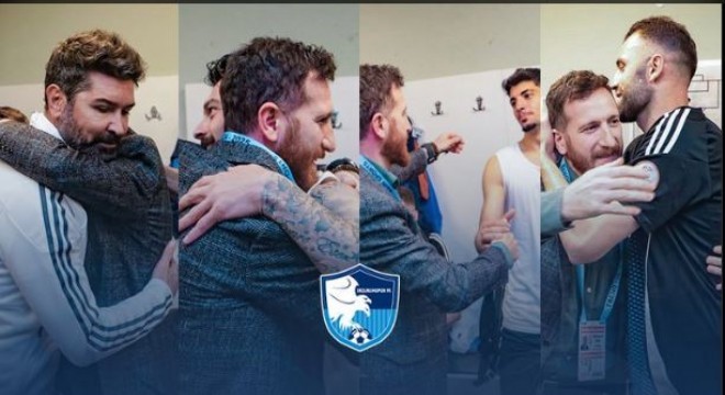 Dal'dan futbolculara: ‘Yüreğinize sağlık'