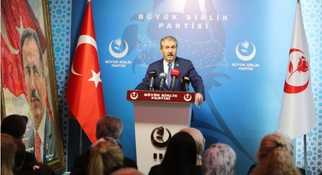 Destici: 'Kırmızı çizgimiz terör ve şiddettir'
