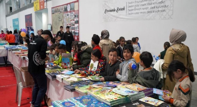 Doğu Anadolu Erzurum  Kitap Fuarı sona erdi