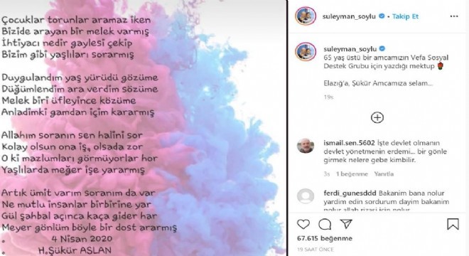 Doğu'dan Devletin sosyal vefasına dualı vefa