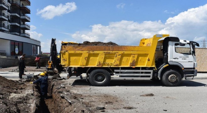 ESKİ'den 101 kilometre içme suyu hattı