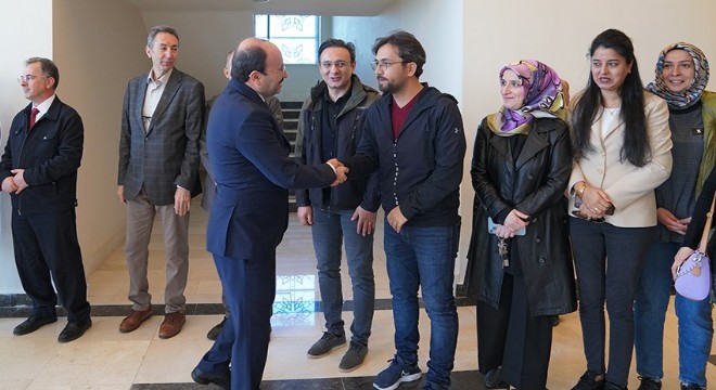 ETÜ'de bayramlaşma töreni