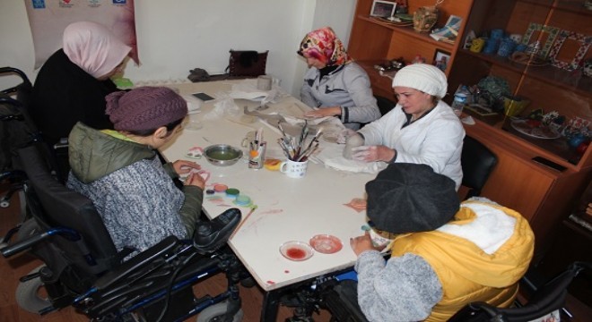 Engelliler Erzurum'u işliyor