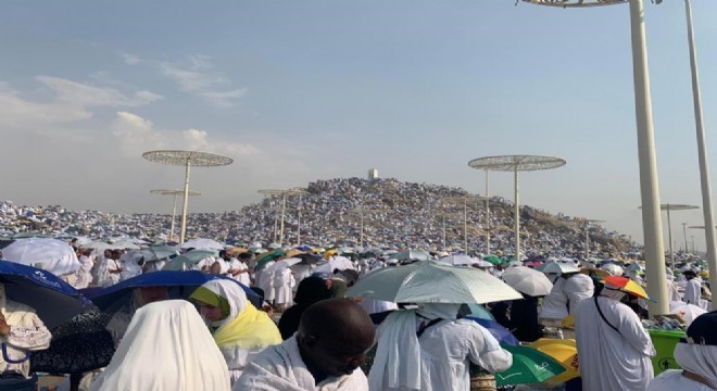 Erbaş, Arafat'ta vakfe duası yaptırdı
