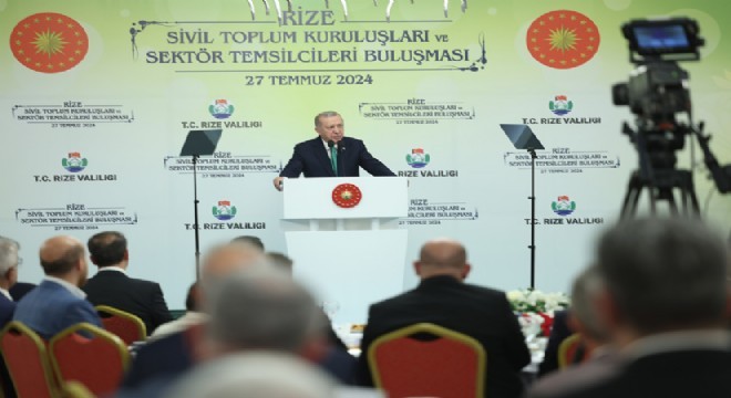 Erdoğan:
