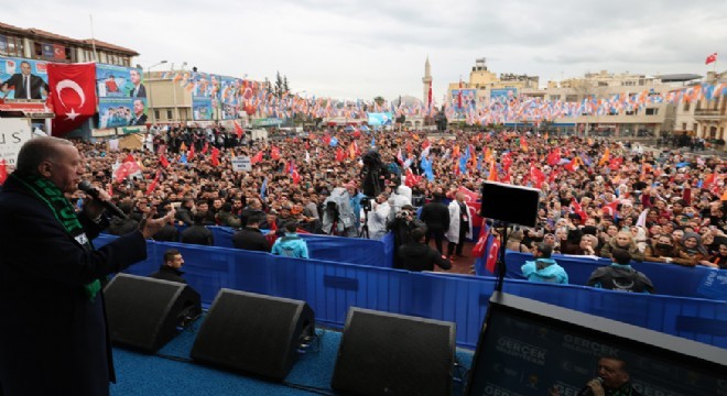 Erdoğan: ‘Eserlerle konuşan bir kadroyuz'