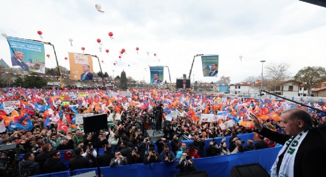Erdoğan'dan eser siyaseti vurgusu