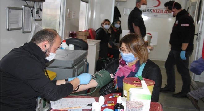 Erzurum GSİM'den kan bağışı