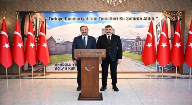 Erzurum Valiliği Akçil'i ağırladı
