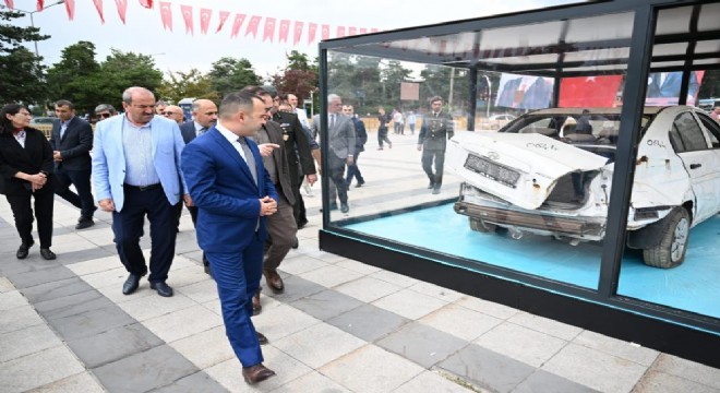 Erzurum'da 15 Temmuz'un izleri sergileniyor